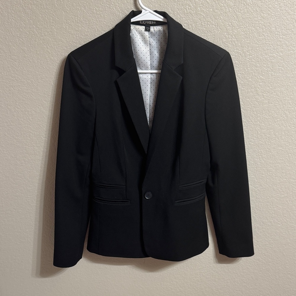 Express Black Sport Coat Blazer